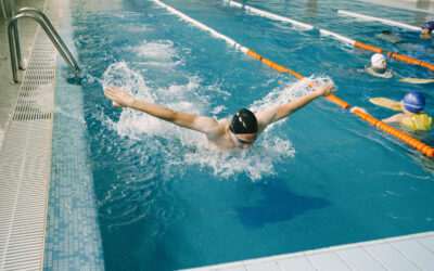 Cómo prepararte para una competencia de natación