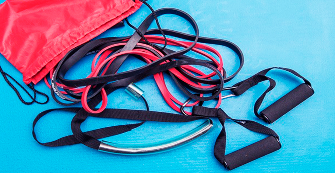 Accesorios para hacer ejercicio cintas entrenar bandas set ligas