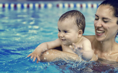 Beneficios de la natación en bebes