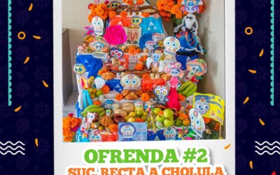 Ofrenda Día de Muertos #2 2022, Recta a Cholula